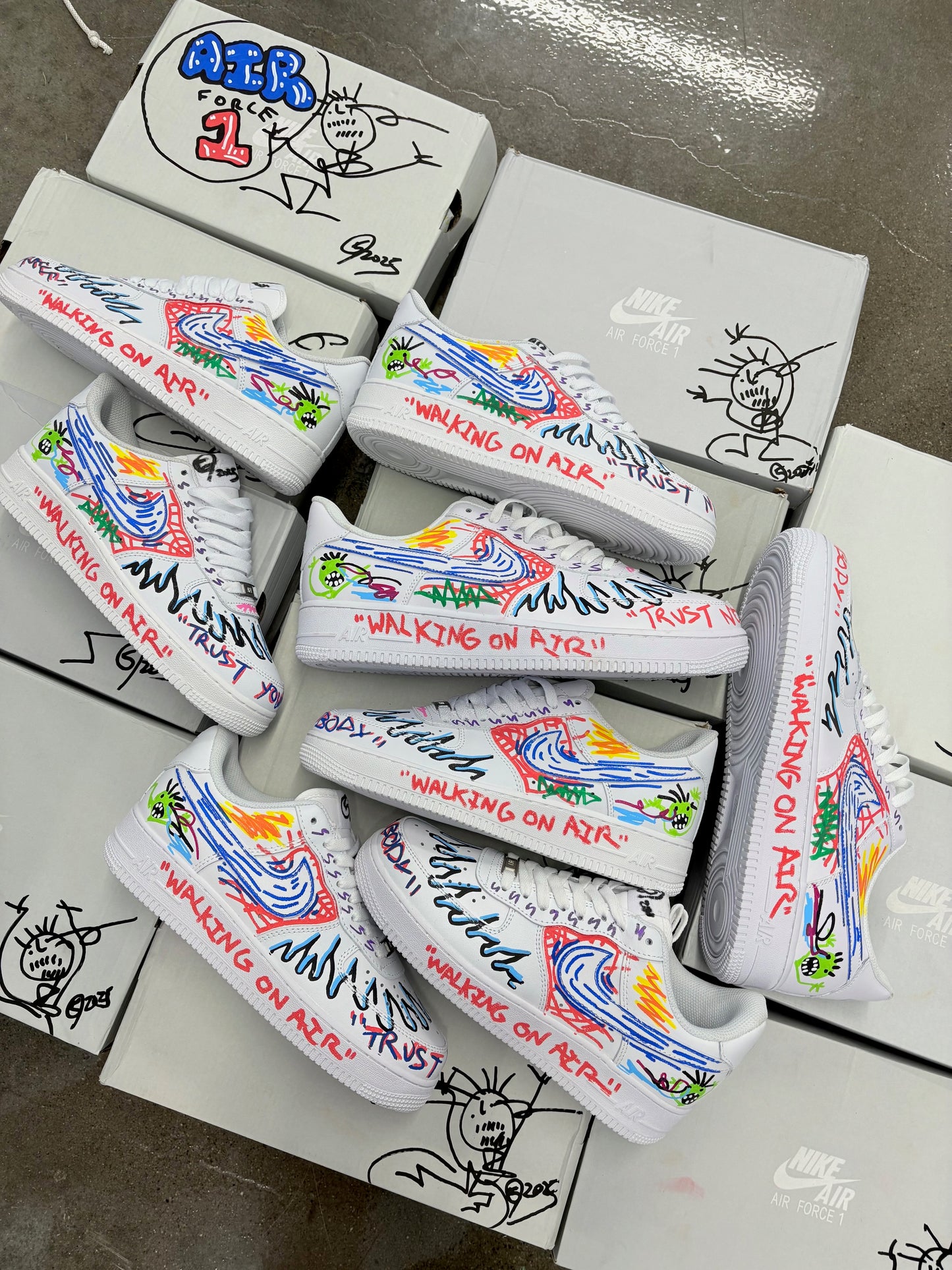 5am art sneakers!
